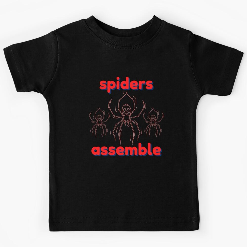 spiders assemble Kids T-Shirt 110