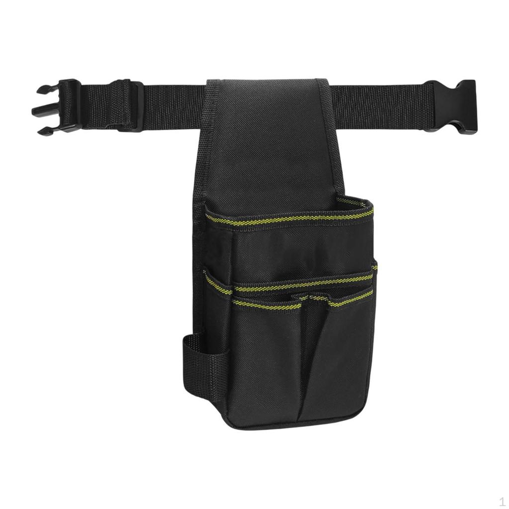 Tool Belt Electrician Bag Polyester Wear Resistant Multipurpose Dad Gift Pouch for