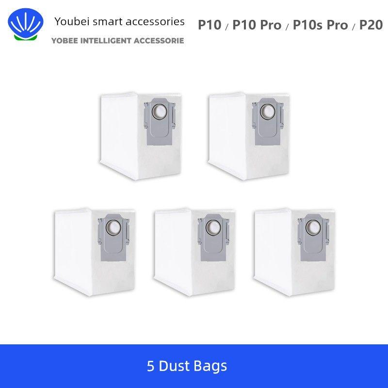 

Suitable for Stone P10 Pro/P10 Spro/P20Ultra Sweeping Robot Accessories Garbage Bags Dust Collection Bags Consumables 5 Dust Bags