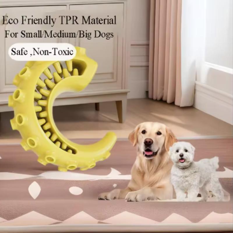 Wear Resistant Leaking Food Ball Soft Bite Resistant Puppy Chewing Toy Washable Convenient Dog Teeth Grinding Stick Molars