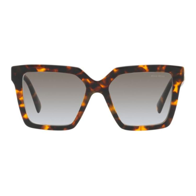 MIU MIU Logo Acetate Butterfly Sunglasses Women Sunglasses Tortoise SMU03YSVAU0A7