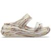 Crocs Crush Marmorierte Sandale Damen 208235-2Y3