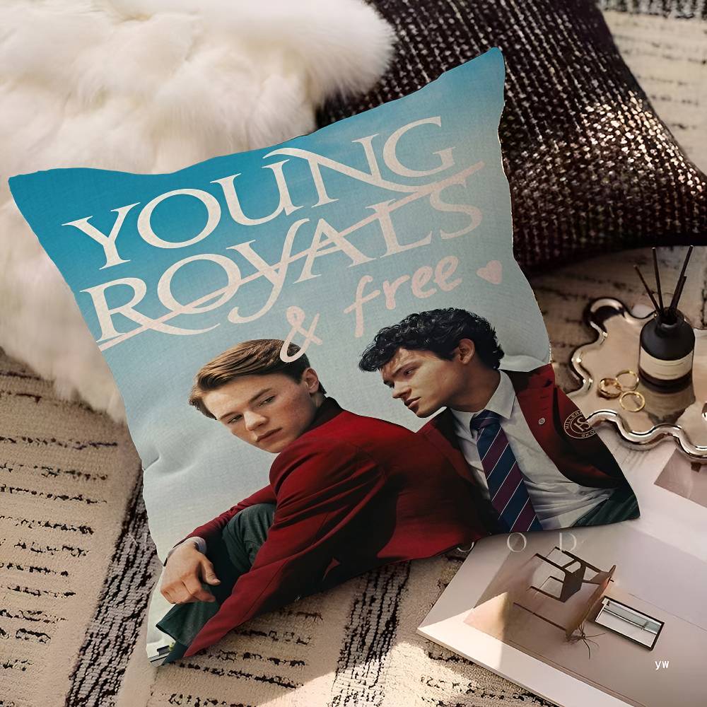 Film Young Royals Personalisierte Bildtext Heimdeko Kissen Haushaltsgeschenke 45x45cm
