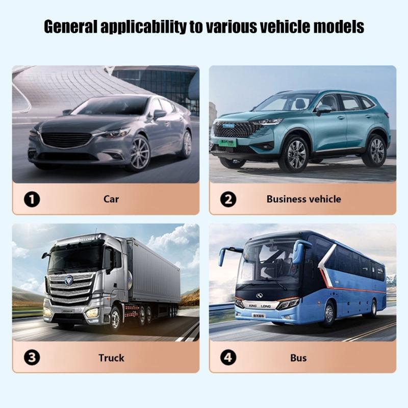 Elektrischer Wasserkocher mit hoher Kapazität für das Auto, 800 ml, mit digitaler Temperaturregelung, doppelwandiger Isolierung, 12V 24V Universal