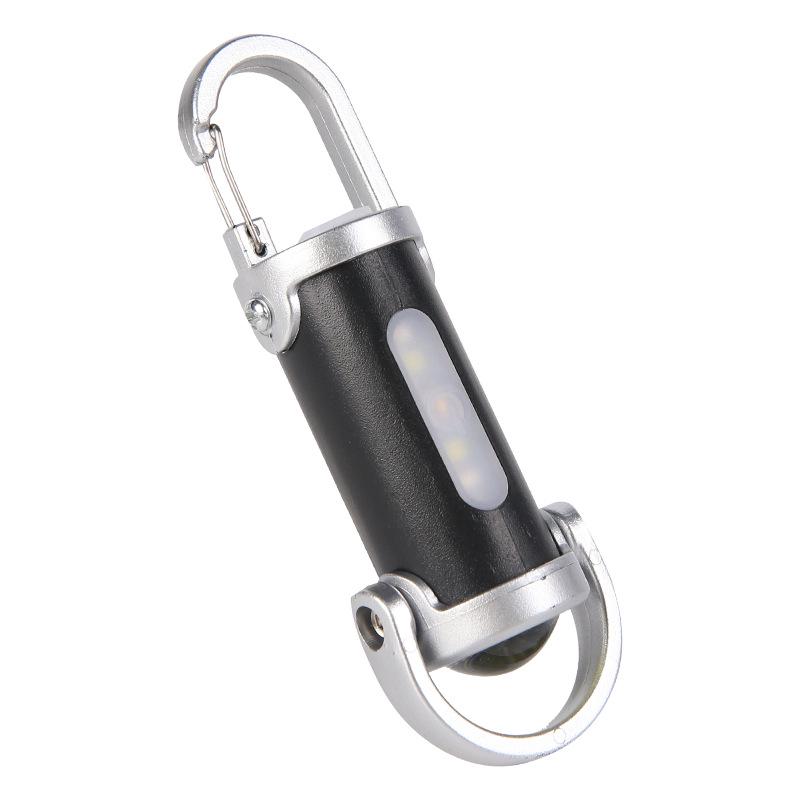 Ultra-Bright Waterproof Mini Power Bank Keychain Flashlight