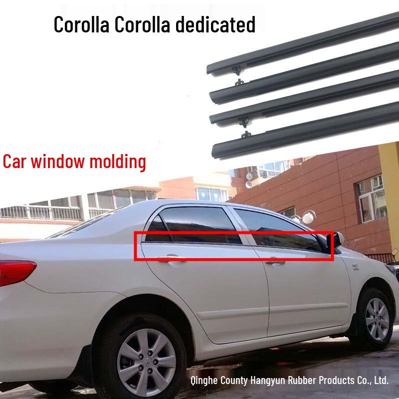 Toyota Corolla 2004-2018 Door Window Glass Water Seal Strip