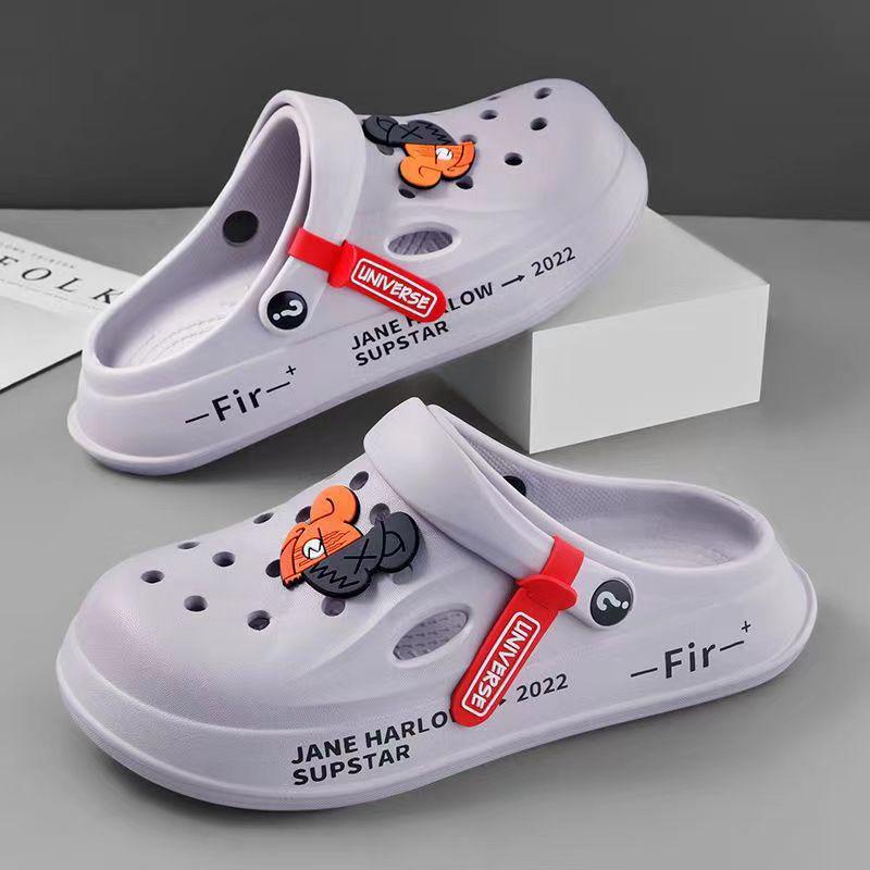 Men's Non-Slip Soft-Soled Thick Beach Sandals – Comfortable Outdoor Slippers