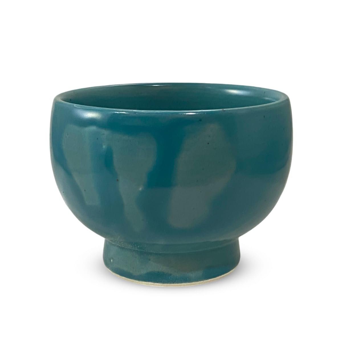 

J-kitchens Hasami-yaki Matcha Bowl, Kiln-changed Pier Blue, Suitable for Outdoor Tea Ceremony (Approx. 350cc) Japanese Powdered Green Tea Matcha