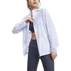 Anta Serie Running Color Sólido Con Capucha Cuello Alto Cremallera Chaqueta Chaqueta para Mujer Morado Claro 162225606-1