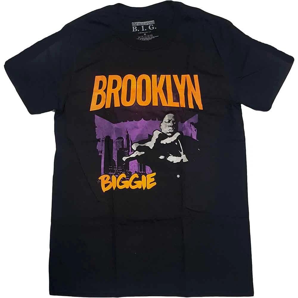 Biggie Smalls Brooklyn Orange Licensed T-Shirt Men s S