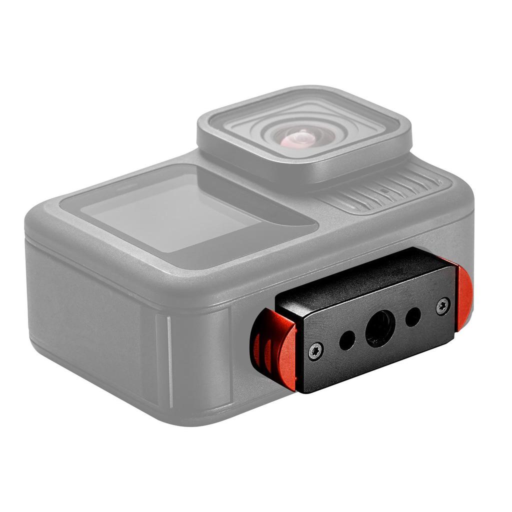 Supporto magnetico a sgancio rapido per fotocamera GoPro Max2/13 con doppio adattatore da 1/4"