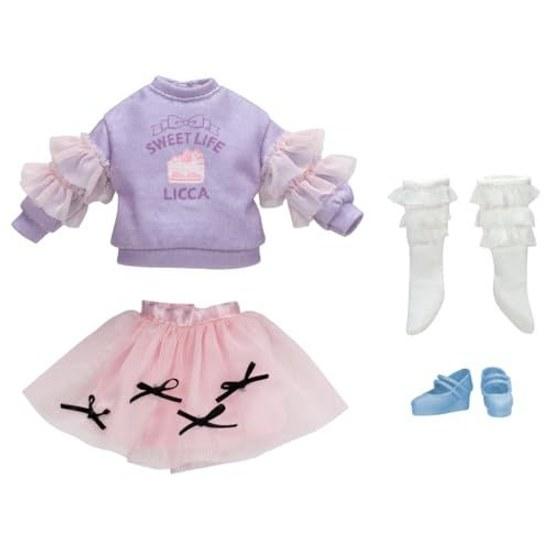 Takara Tomy Licca-chan Dress LW-19 Sugar Ribbon Dress-Up Toy Pretend Play Ages 3 Up