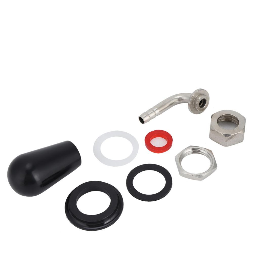 9 piece No-Rust Plated Beer Tap Dispenser Flow Control Adjustable Beer Keg Tap Home Brewing