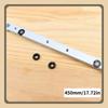 Heavy-Duty 300/450mm Aluminum Alloy T-Track Miter Gauge Rod - Perfect for DIY Carpentry & Professional Woodworking Tools