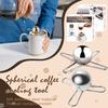 Stainless Steel Coffee Ball Enhances Reduces Acidity For Home Use