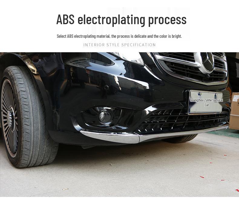 Mercedes-Benz V-Class Front Bumper Grille Protector Strip