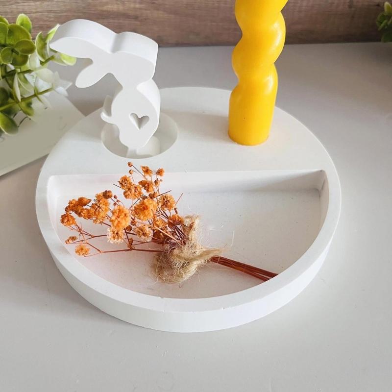 Flexible Sturdy Silicone Mould Fashion Accessory for Making Unique Round Shaped Candle and Home Decorations