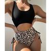 TS JYL-BK139 Solid Cami Plus Size, Curvy Figure Flattering Swimwear For Women