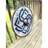 Shield Viking Medieval Wooden Round Authentic Battleworn Norse Battle Larp Armor