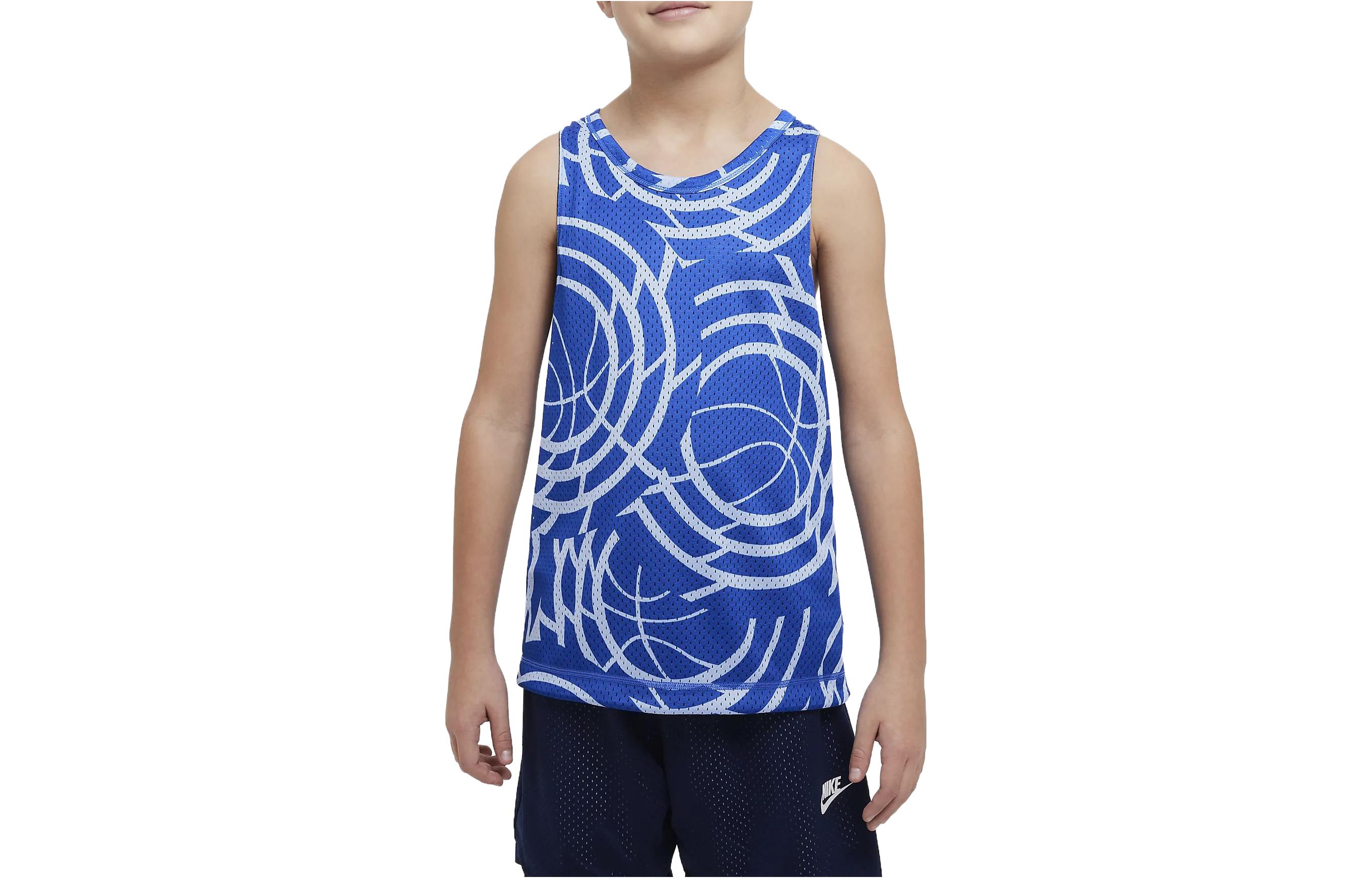 Nike Kids  Basketball Jersey Blue Kids  DX5515-410 M