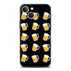 Alcohol Summer Bubble Luxury Phone Case For iPhone 13 15 14 12 11 Pro MAX XR X SE XS 7 8 Plus Silicone Black Protection Cover