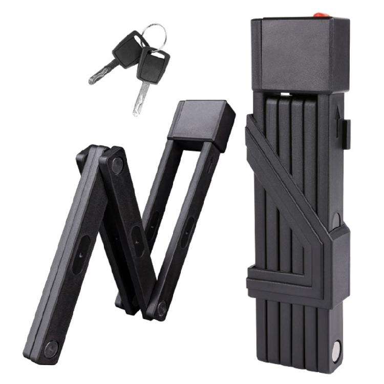 Bike Security Lock Compacts Zincs Alloy Construction For Motorcycles Scooter Weather Resistant Foldable Bicycles Lock