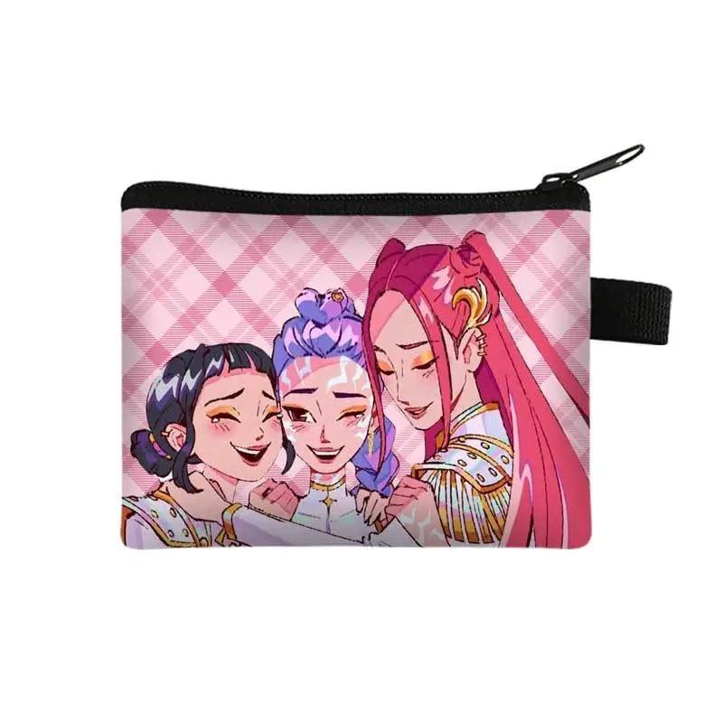 Witch Hunters Change Bag Coin Storage Bag Wallet Short Portable Key Card Bag Cartoon Bag