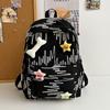 Korean version schoolbag high school girl high value cute sweet backpack junior high school student computer travel backpack