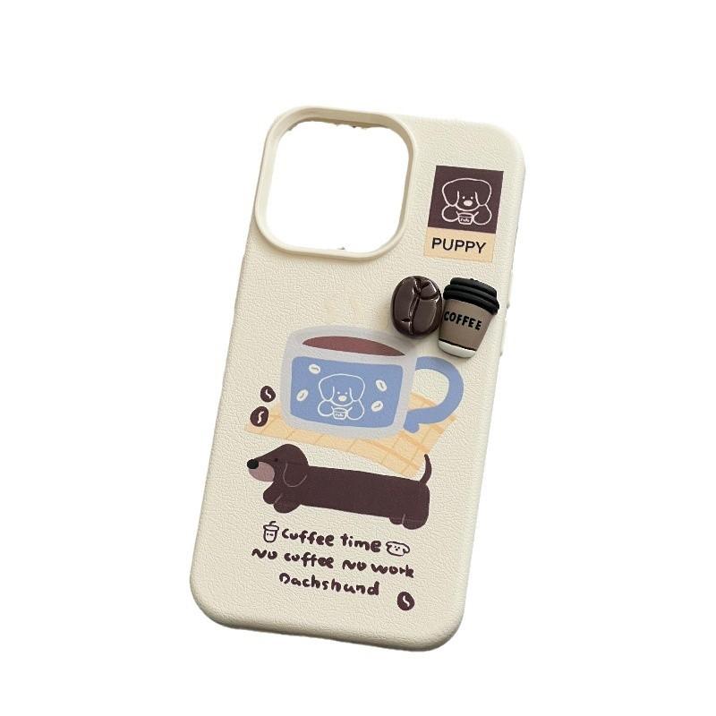 Cartoon for Apple 16 Promax Mobile Phone Case 16 Simple 14 Pro Lychee Pattern for IPhone 13 with Bracelet 12