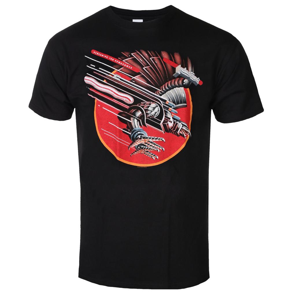 New Summer Judas Priest Graphic Cotton Tshirt Unisex Summer Short Sleeve Fashion Brand Tee Luxury Casual Vintage Tees