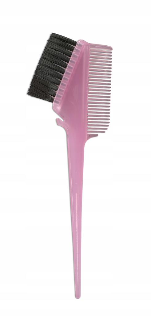 Hair dye brush with comb 21