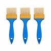 10pcs Nylon Bristle Flat Brush Set High Elasticity Chip Brush Flat Paint Brush  Dust Cleaning