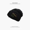 2025 Winter Cute Plush Earflap Knitted Bear Hat for Women - Korean Style Woolen Hat