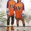 adidas Ivy Park Jersey Top (All Gender Asia Sizing) Solar Orange/Legacy Indigo Unisex Streetwear HS0727