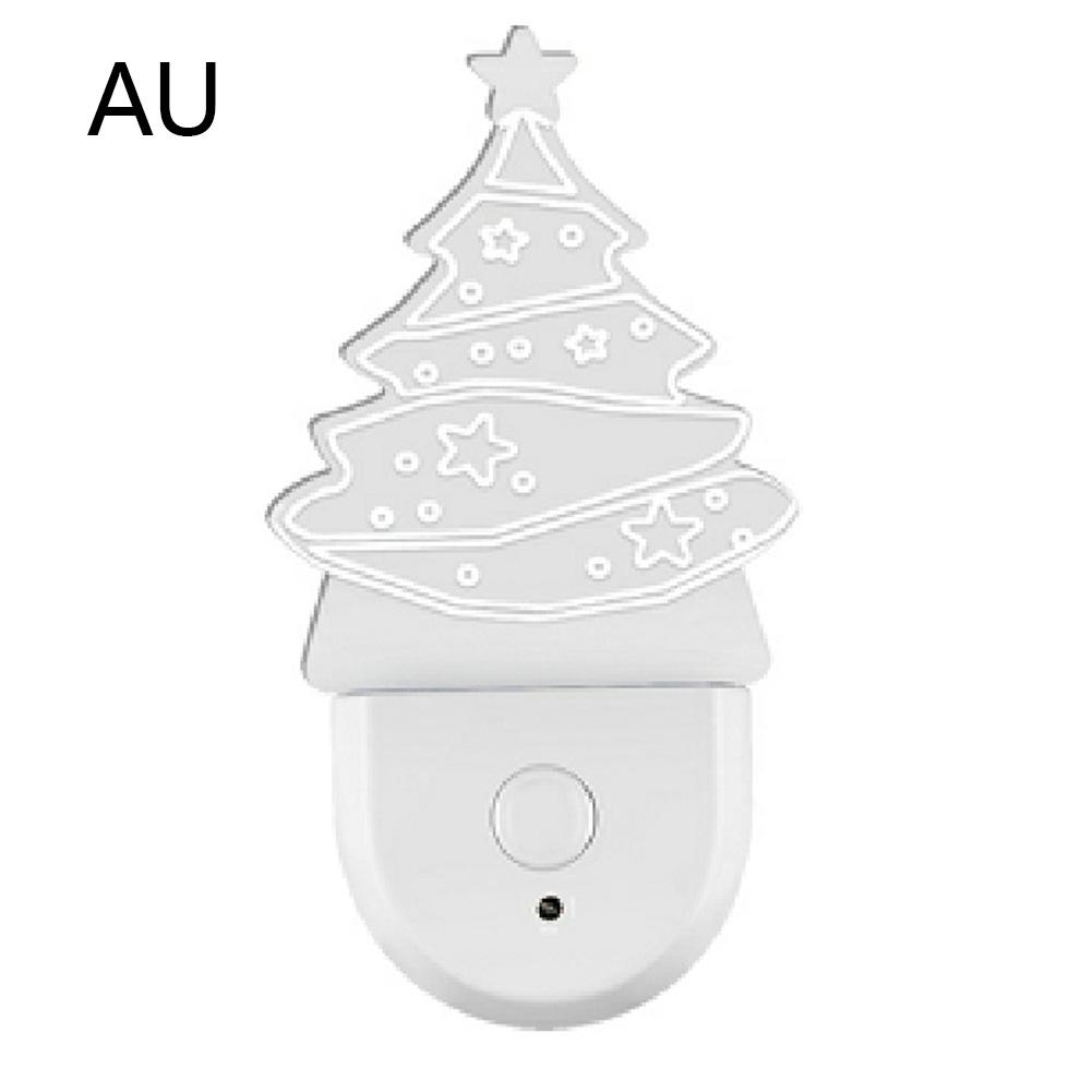 

Ночной светильник в виде рождественской елки с 8-цветным режимом RGB, светодиодный ночник, рождественские подарки на день рождения для детей