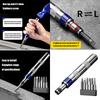 Impact Screwdriver Kit Detachable Head Reversible Direction For Auto Repair And DIY Steel Construction
