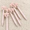 10pcs Set Bow Knot Design Gel Pen 0.5mm Sign Pen Cute Ballpoint Pen  Student Stationery