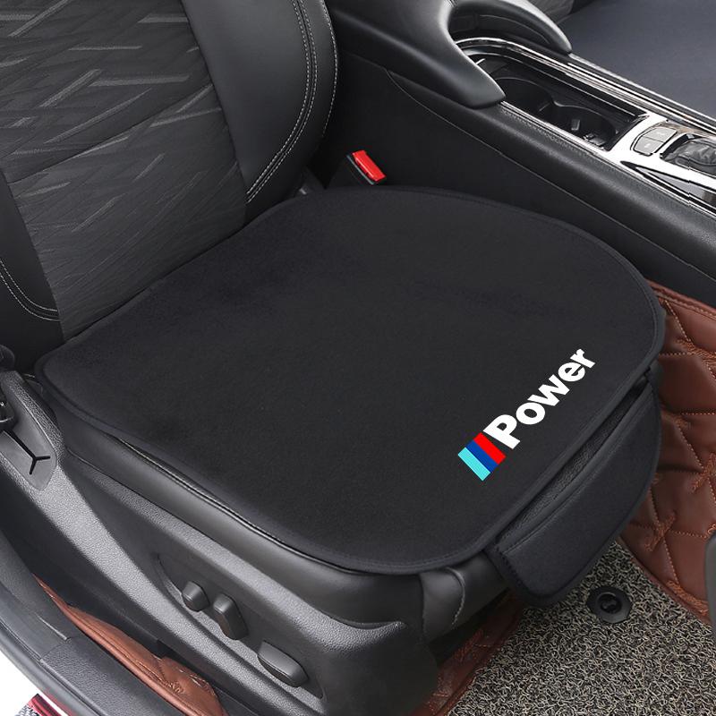 Car Seat Cushion Non-Slip Cover Ice silk Velvet Plush For BMW E46 E90 E60 F30 F10 G30 G20 G32 X1 X2 X3 X5 X4 X6 X7