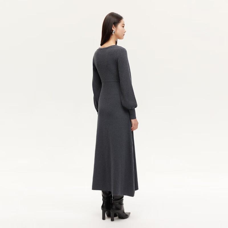 VEROMODA V-Neck A-Line Knitted Long Dress