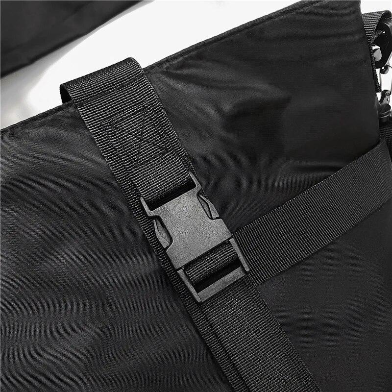 Waterproof Women Travel Handbag Large Capacity Ladies Messenger Bag Solid Color Female Crossbody Nylon Shoulder Bag Women