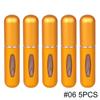 1/5/10PCS 5ml Portable Perfume Atomizer Mini Perfume Bottle Sample Spray Bottle Dispenser Cosmetic Travel Container