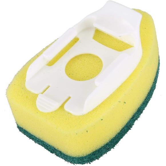 6 Pack Dish Wand Refills Sponge Heads, Brush Replacement Pads for Kitchen Cleaning