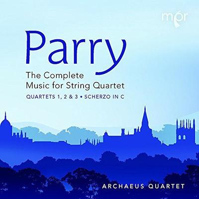 CD PARRY, ARCHAEUS QUARTET - Complete Music For String Quartet MPR102 MPR 2018 UK Classical Used