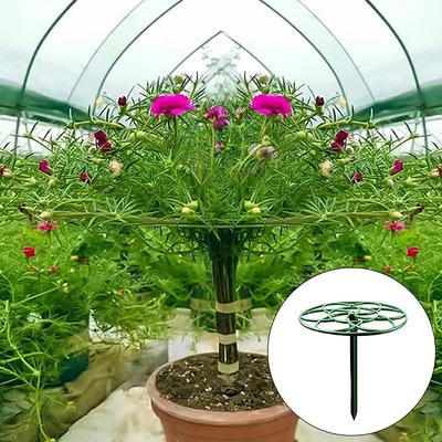 1 Adet Plastik Bahçe İstiflenebilir Bonsai Tırmanma Çerçevesi Bitki Kafesi Çerçeve Bitki Destek Standı Tırmanma Asma Rafı Bahçe Malzemeleri