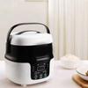 Electric Lunch Box 2L Travel Rice Cooker Small 12V 24V for Car Cooking Soup Porridge Rice Heating Keeping Warm Function