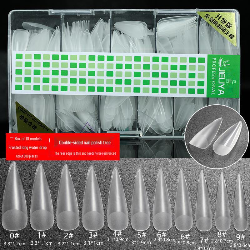 Ultra-Thin Handmade Long Ladder Nail Art Patch