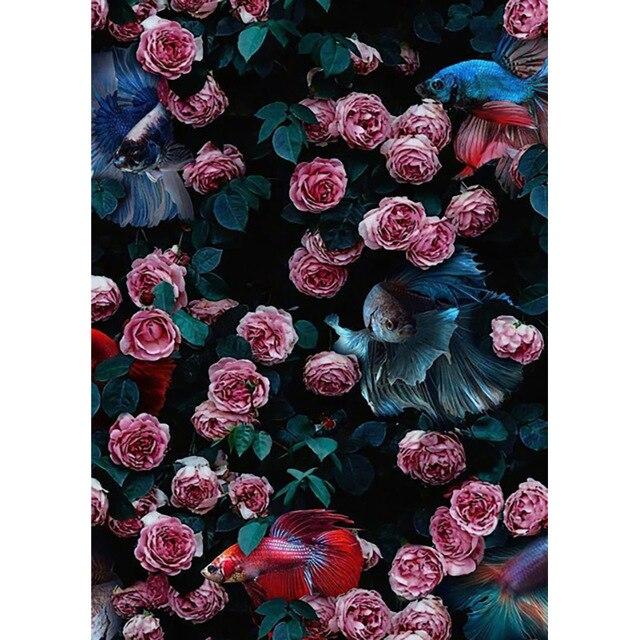 5d Diamond Painting Full Round Square DIY Diamond Embroidery Animal Landscape Flower Cross Stitch Diamond Mosaic Handmade Gift