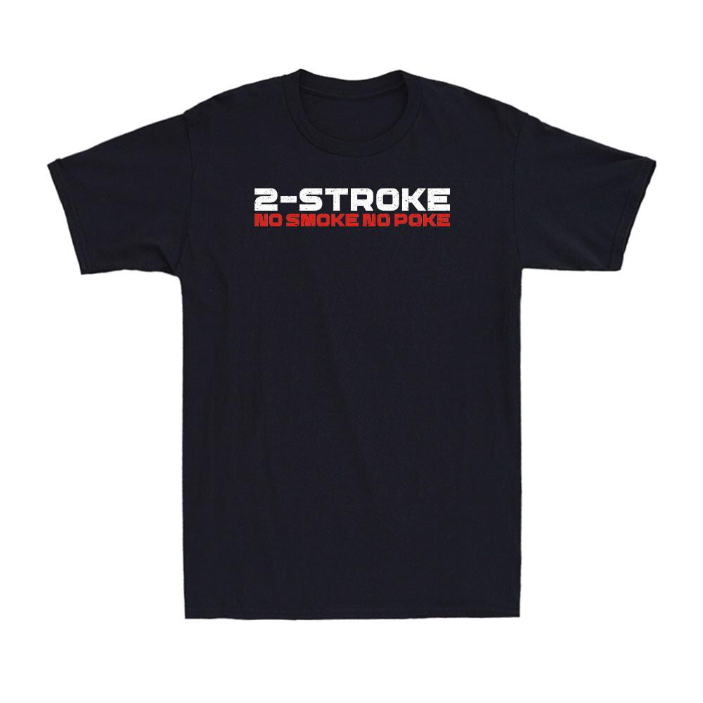 2-Stroke T-Shirt Funny Racing Motor Bike Biker Gift Vintage Men's T-Shirt