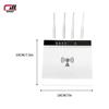 NDUP H822 WiFi Router - 4 LAN Ports, Pocket WiFi, LTE SIM Card Modem, 300Mbps, 4G Router, CAT 6