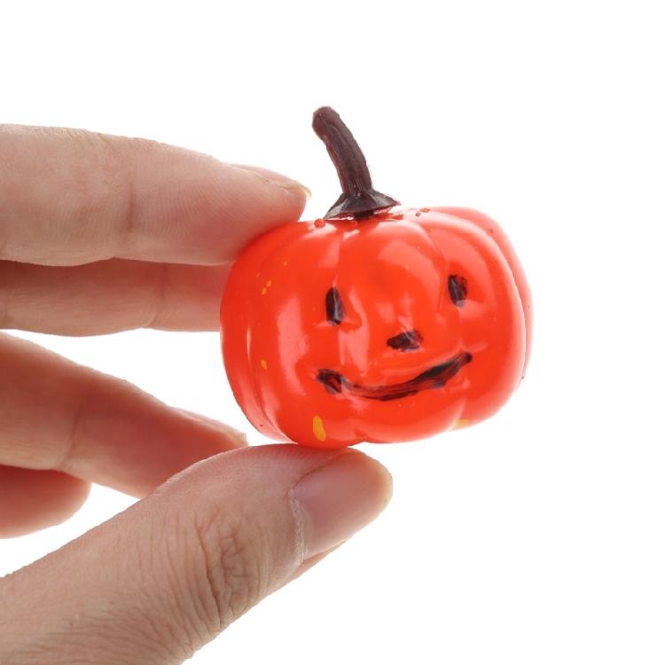 16 Pcs Halloween Foam Pumpkin Model Ornament Realistic Pumpkin Statue for Party